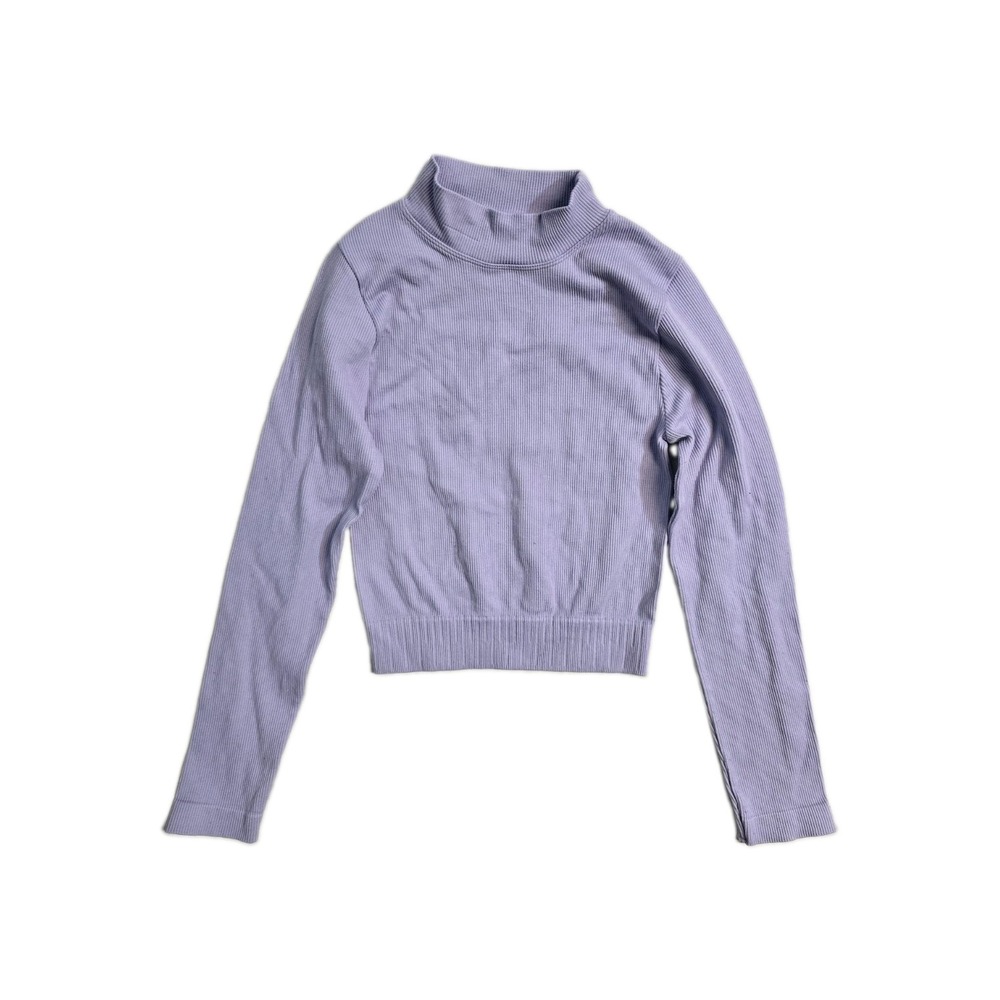 Aura Women's  Long Sleeves Shirt Crop XXS Purple